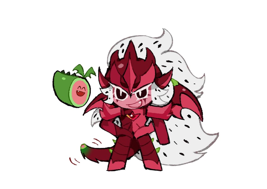 pitaya dragon cookie and dragon's tail (cookie run and 1 more) drawn by melvi0