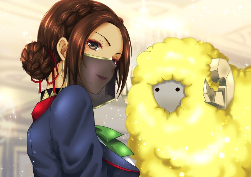 siduri and dumuzid (fate and 1 more) drawn by chi_wa