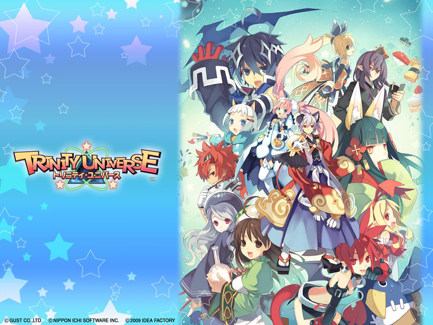 etna, prinny, flonne, pamela ibis, viorate platane, and 8 more (atelier and 4 more) drawn by tsunako