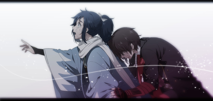 kashuu kiyomitsu and yamato-no-kami yasusada (touken ranbu) drawn by natsuo_(720ge)