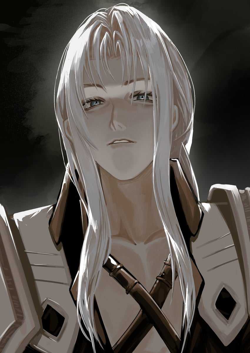 sephiroth (final fantasy and 2 more) drawn by keiseki1