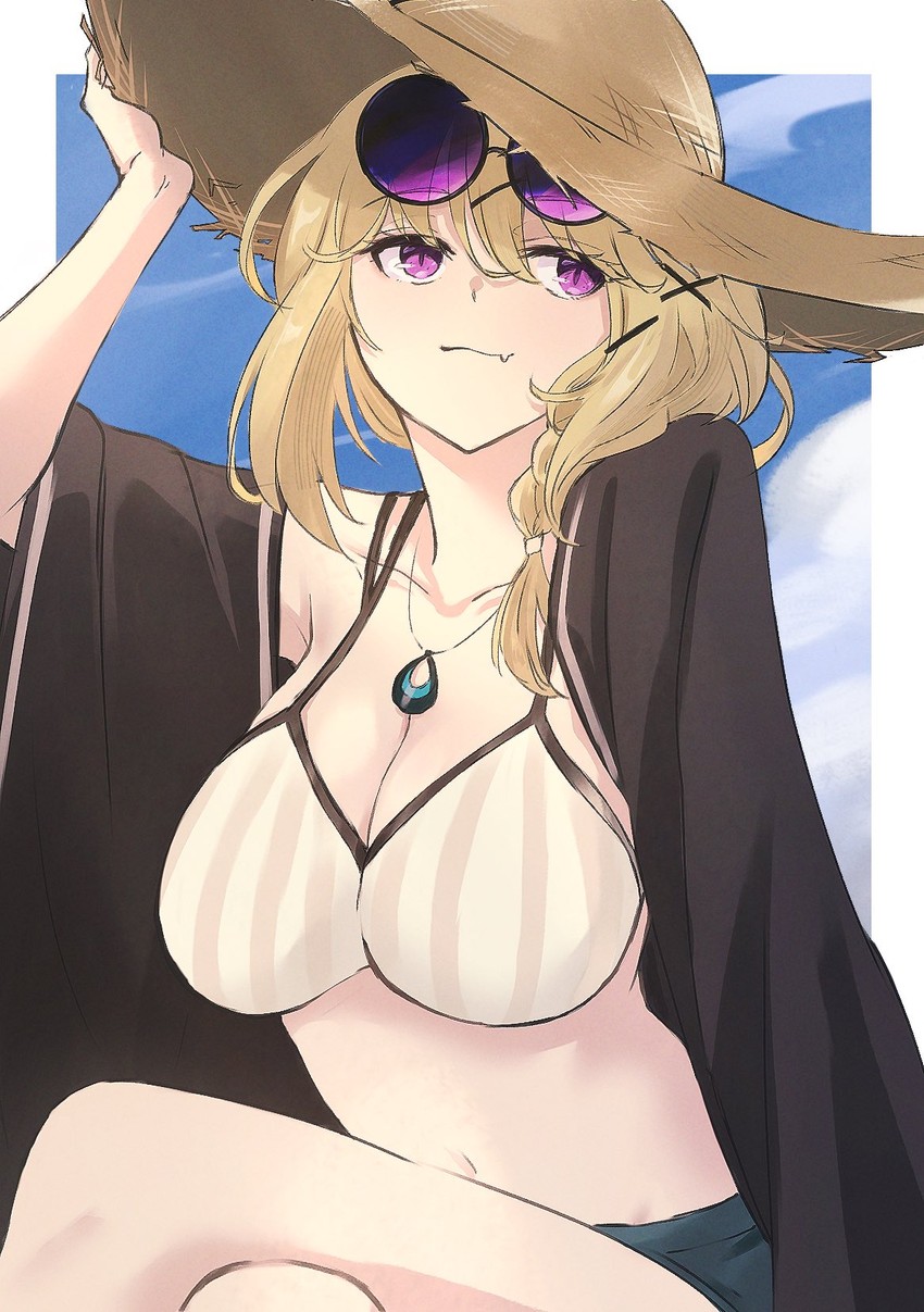 utage (arknights) drawn by konota_ko