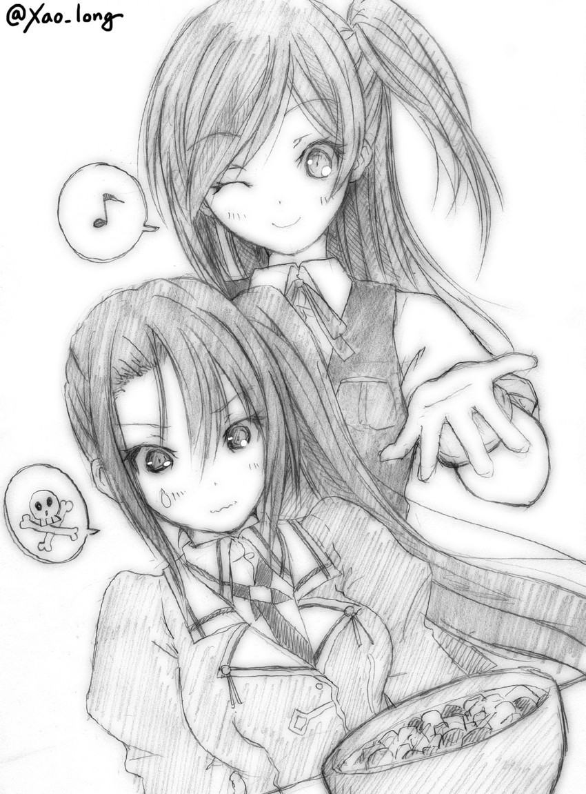 nachi, hagikaze, and nachi kai ni (kantai collection) drawn by chicken99