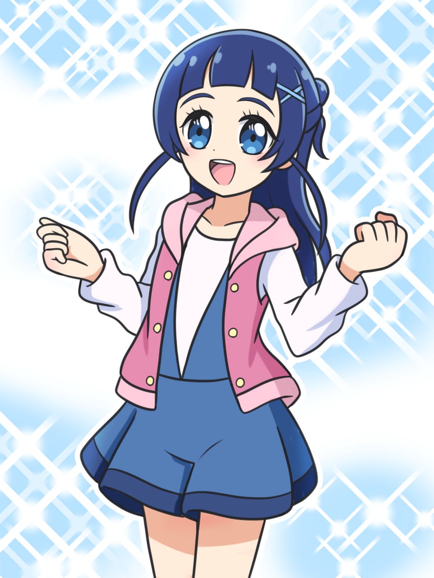 aokaze nana, takahashi minami, and hoshinogawa haruka (precure and 3 more) drawn by karon-t