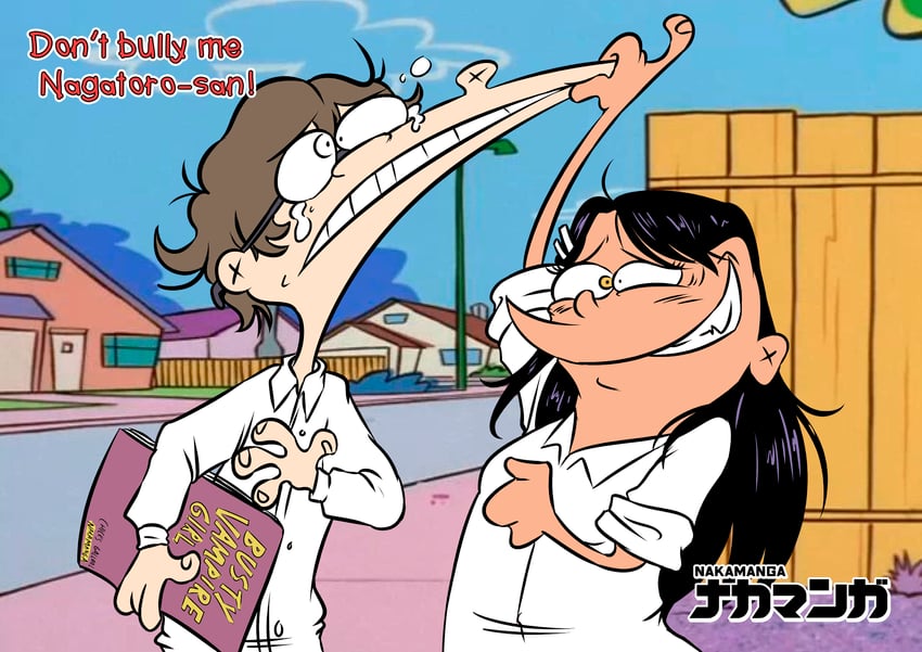 nagatoro hayase, hachiouji naoto, edd, and eddy (ijiranaide nagatoro-san and 1 more) drawn by nakamanga