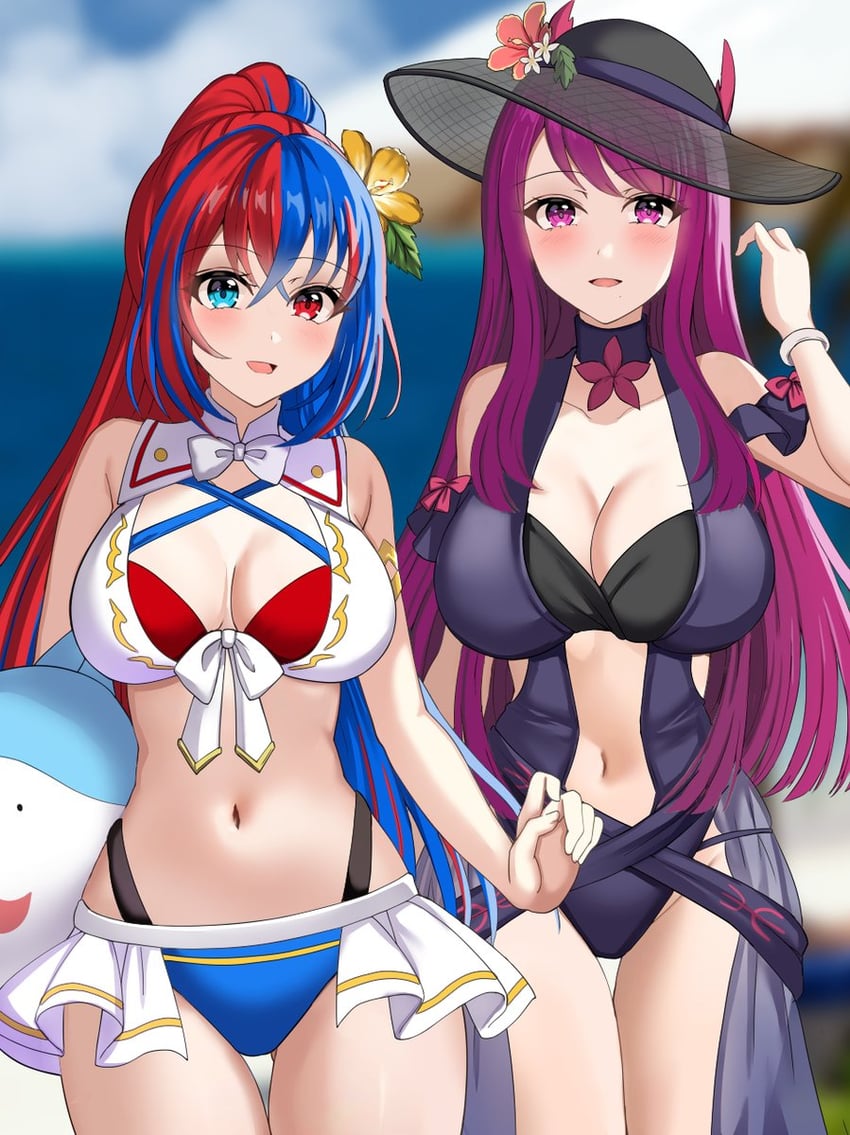 female alear and ivy (fire emblem and 2 more) drawn by tara_(szzj7733)