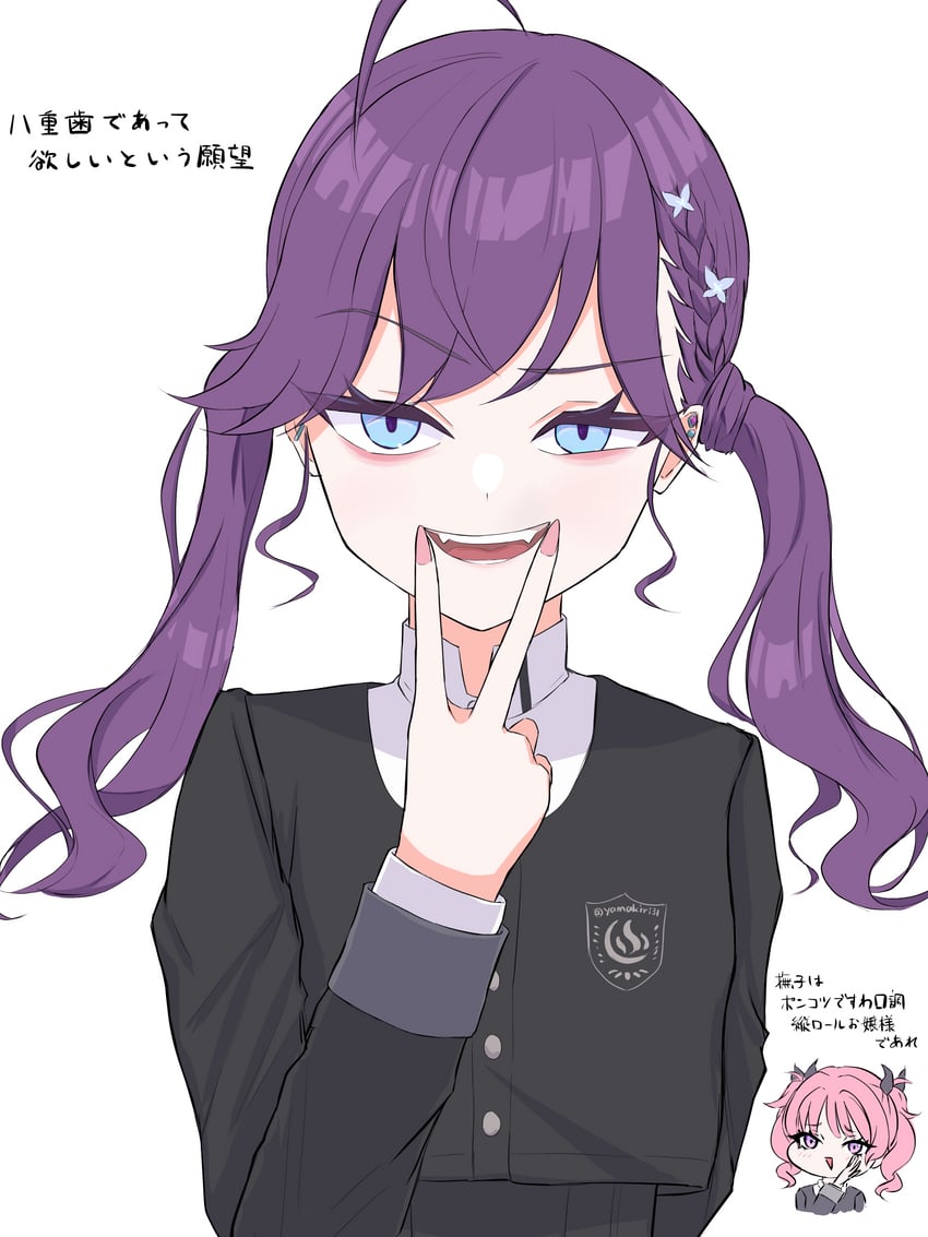 kaya rinha and aoi nadeshiko (idolmaster and 1 more) drawn by hana_yamakiri