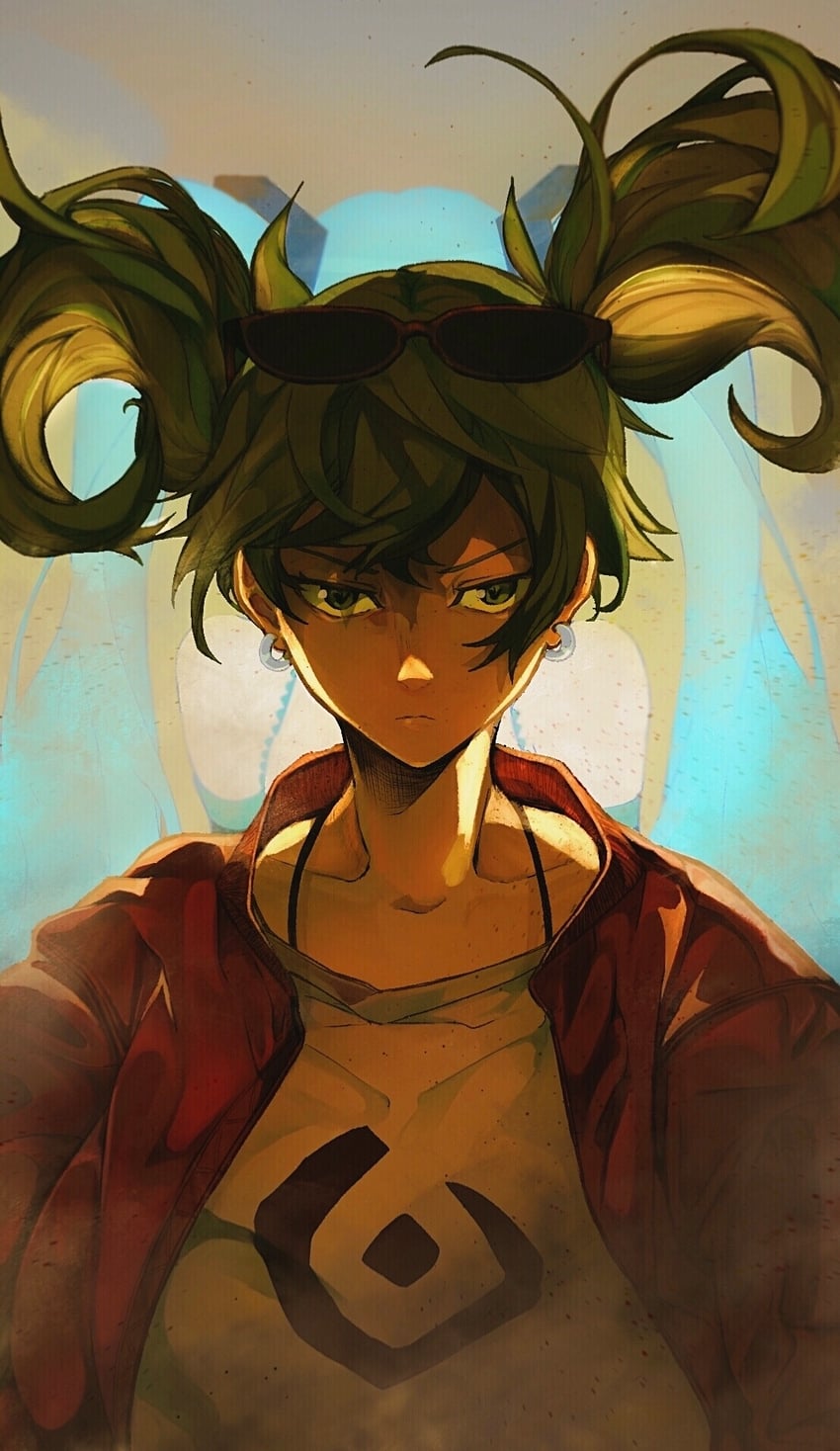 hatsune miku (vocaloid and 1 more) drawn by sasatake_(sasatakebe)