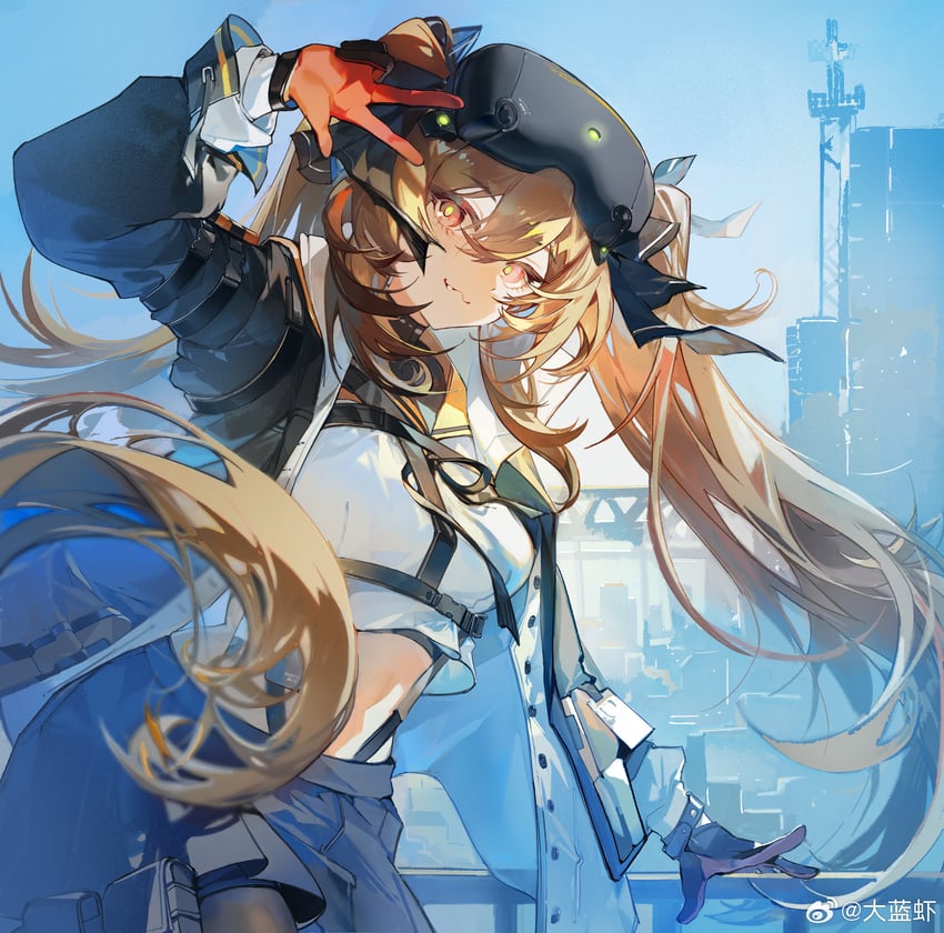 ump9 and lenna (girls' frontline and 1 more) drawn by dalanxia