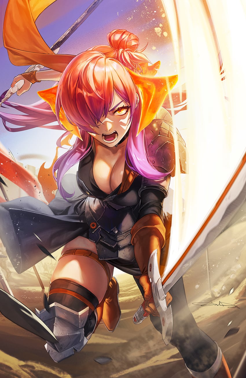 female shez (fire emblem and 2 more) drawn by daniel_deng