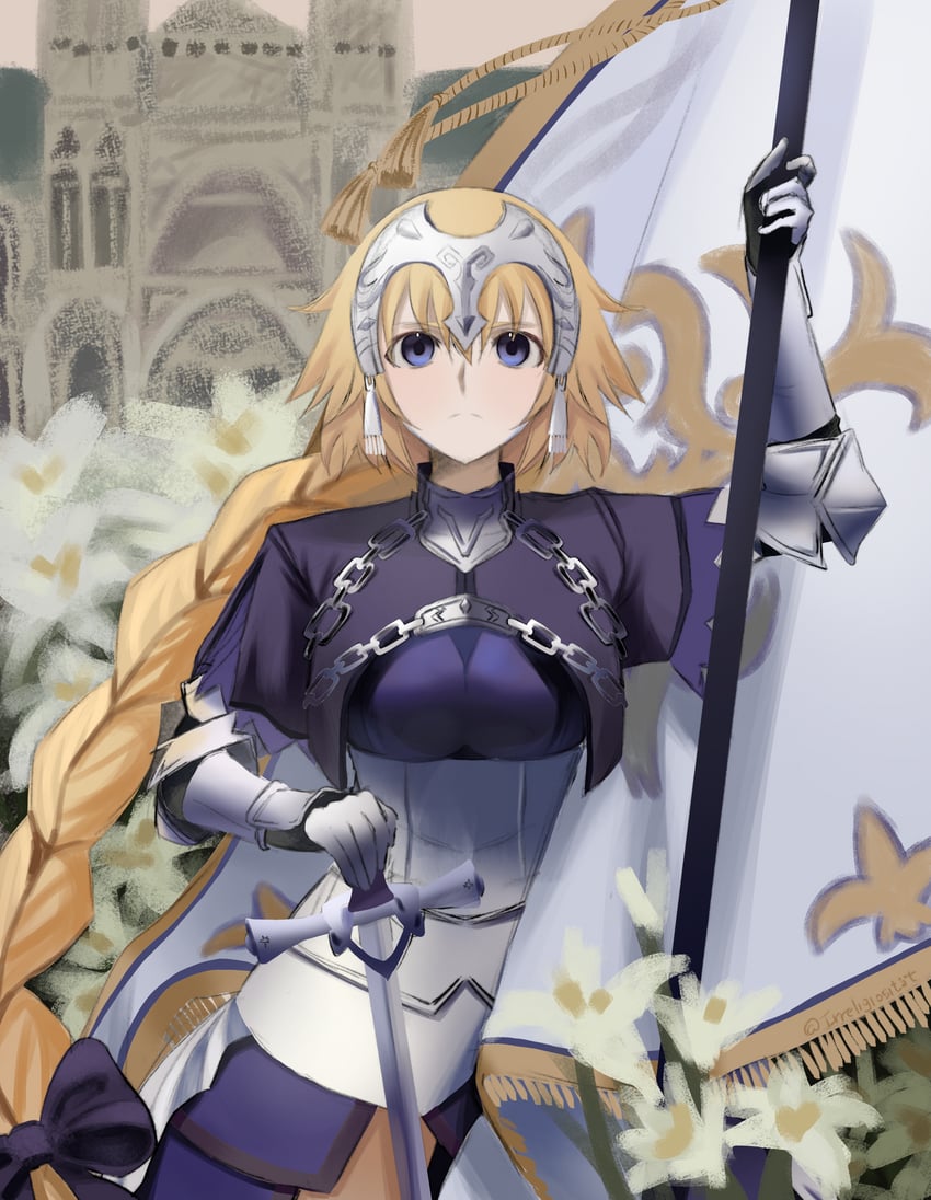 jeanne d'arc (fate and 1 more) drawn by irreligiositat