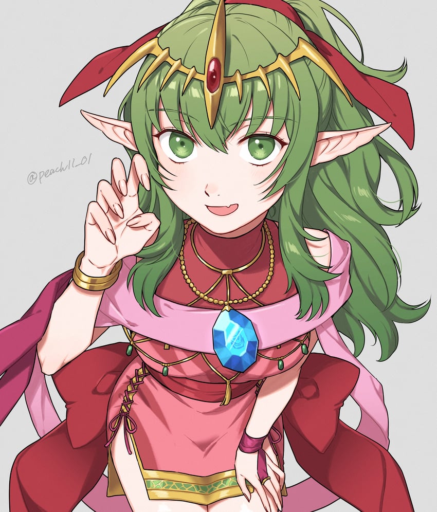 tiki (fire emblem and 3 more) drawn by shamu_(peach11_01)