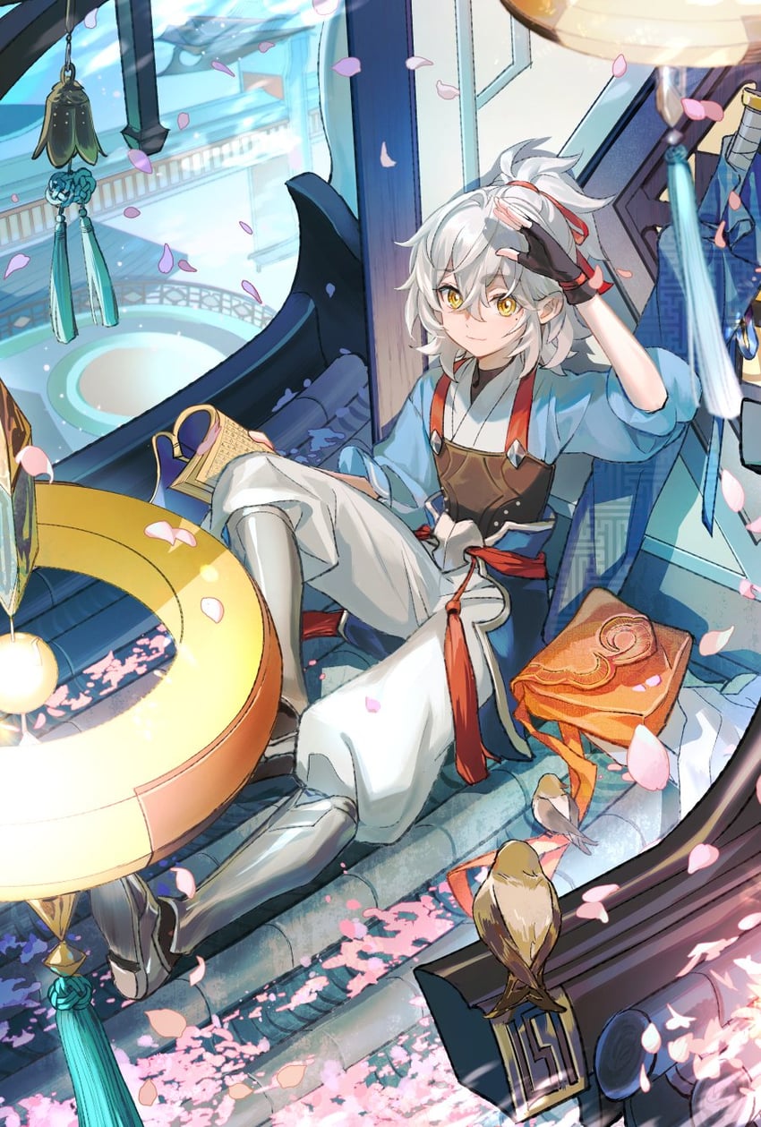 jing yuan (honkai and 1 more) drawn by cyotsy