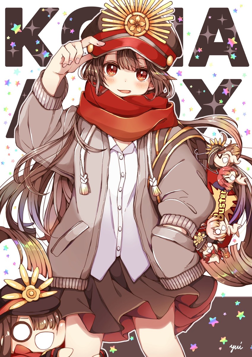 oda nobunaga and mini nobu (fate and 2 more) drawn by yui_(tamagohan)