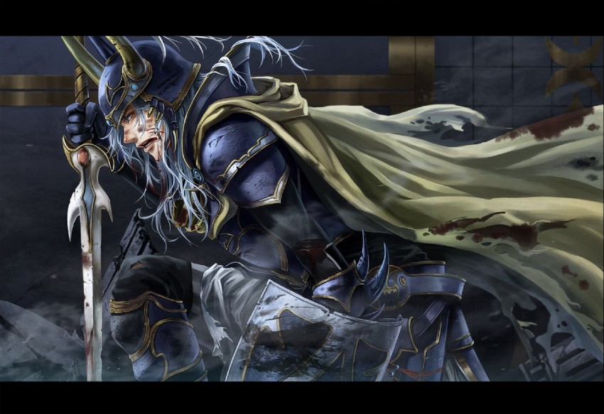 warrior of light (final fantasy and 2 more) drawn by sano_(yoziro)