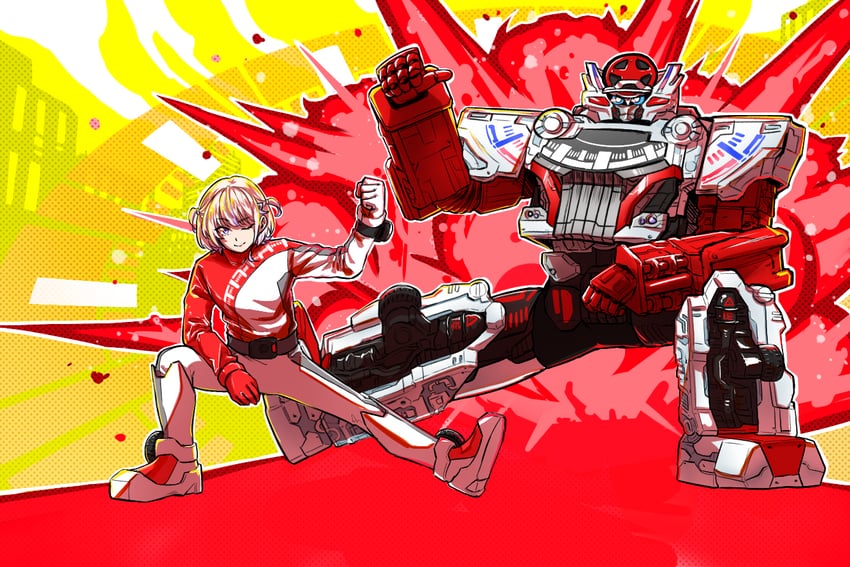 todoroki hajime, bundorio bunderas, and bun red (hololive and 3 more) drawn by dork_ill