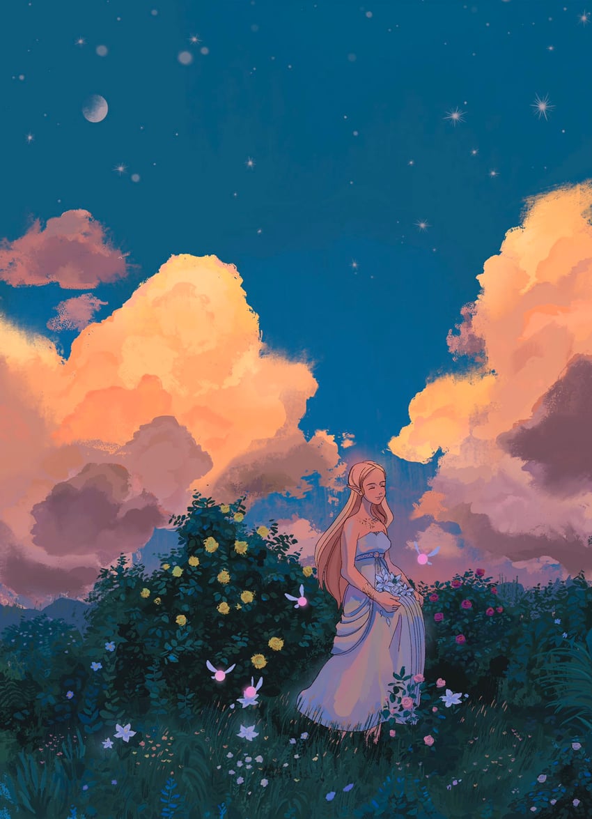 princess zelda (the legend of zelda and 1 more) drawn by bigskycastle