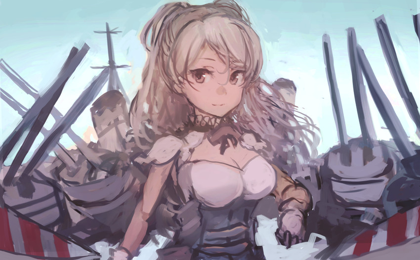 conte di cavour and conte di cavour nuovo (kantai collection) drawn by moor