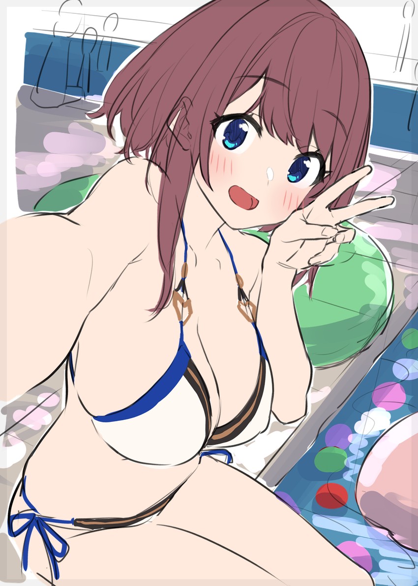 hitoyo (original) drawn by baffu