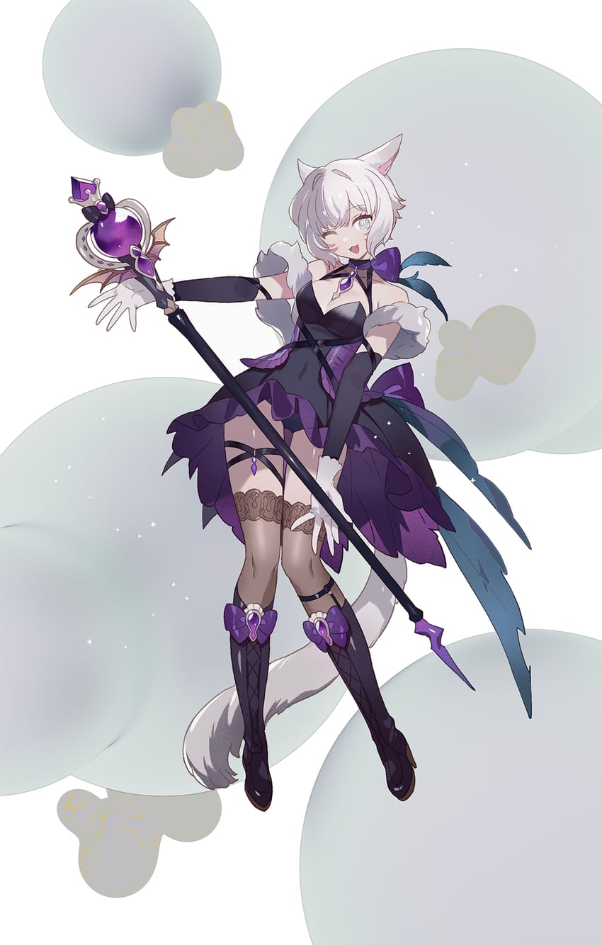 y'shtola rhul (final fantasy and 1 more) drawn by marubattu