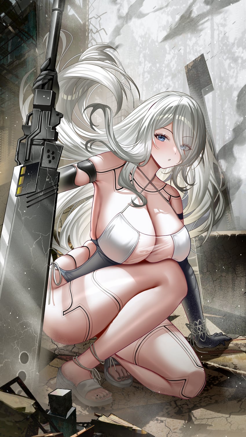 a2 (goddess of victory: nikke and 2 more) drawn by tansuan_(ensj3875)