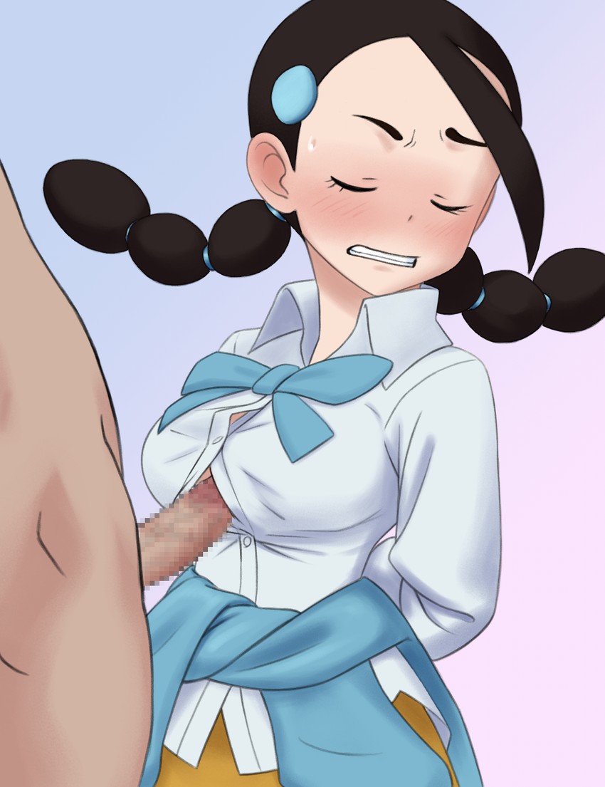 candice (pokemon and 1 more) drawn by miraa_(chikurin)