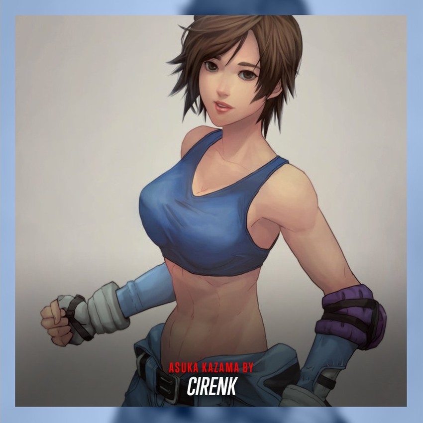 kazama asuka (tekken and 1 more) drawn by cirenk