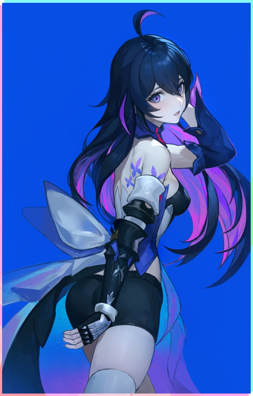 seele (honkai and 1 more) drawn by le_(huanglongen)