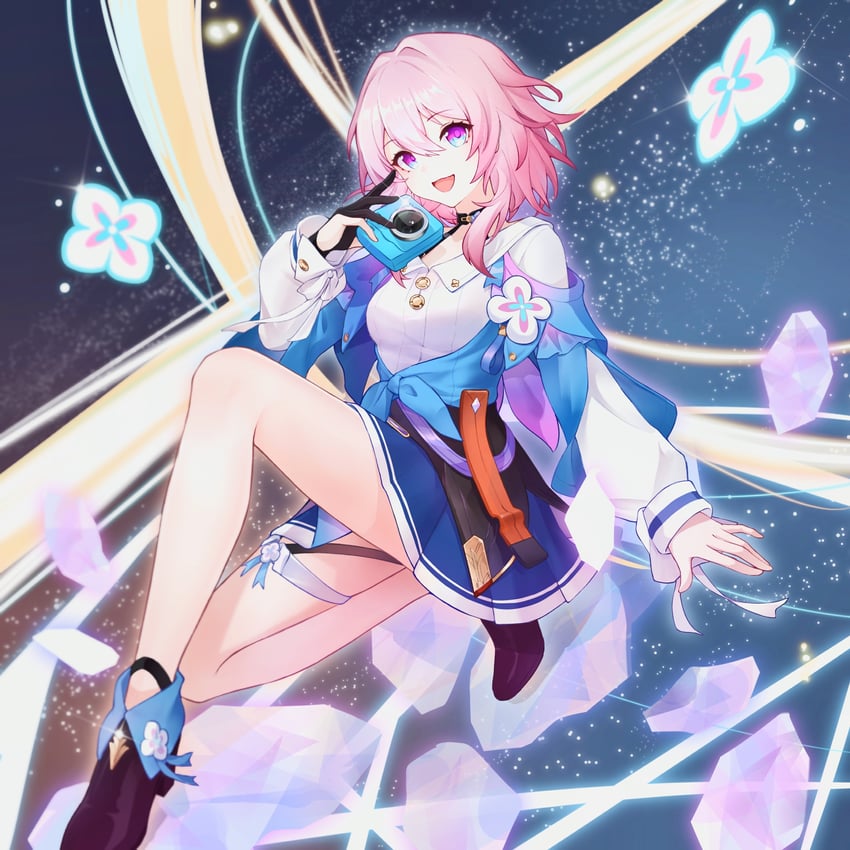 march 7th (honkai and 1 more) drawn by oy_youyou_yo