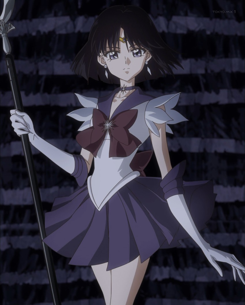 tomoe hotaru and sailor saturn (bishoujo senshi sailor moon and 1 more)