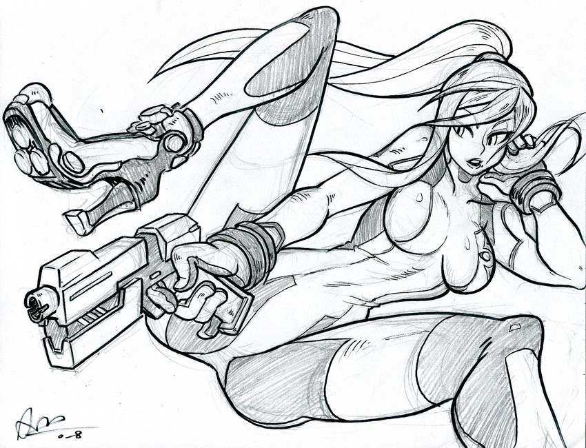 samus aran (super smash bros. and 2 more) drawn by alex_ahad