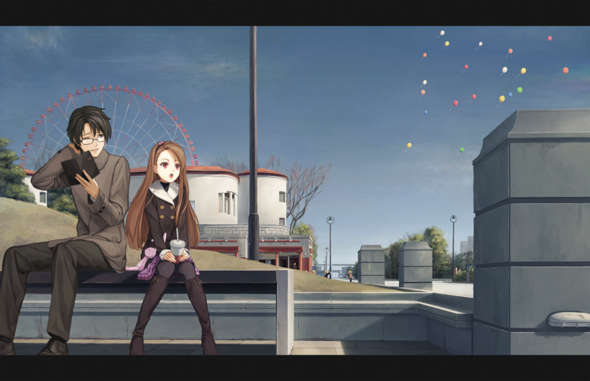 producer, minase iori, and usa-chan (idolmaster) drawn by tru_(true_root)