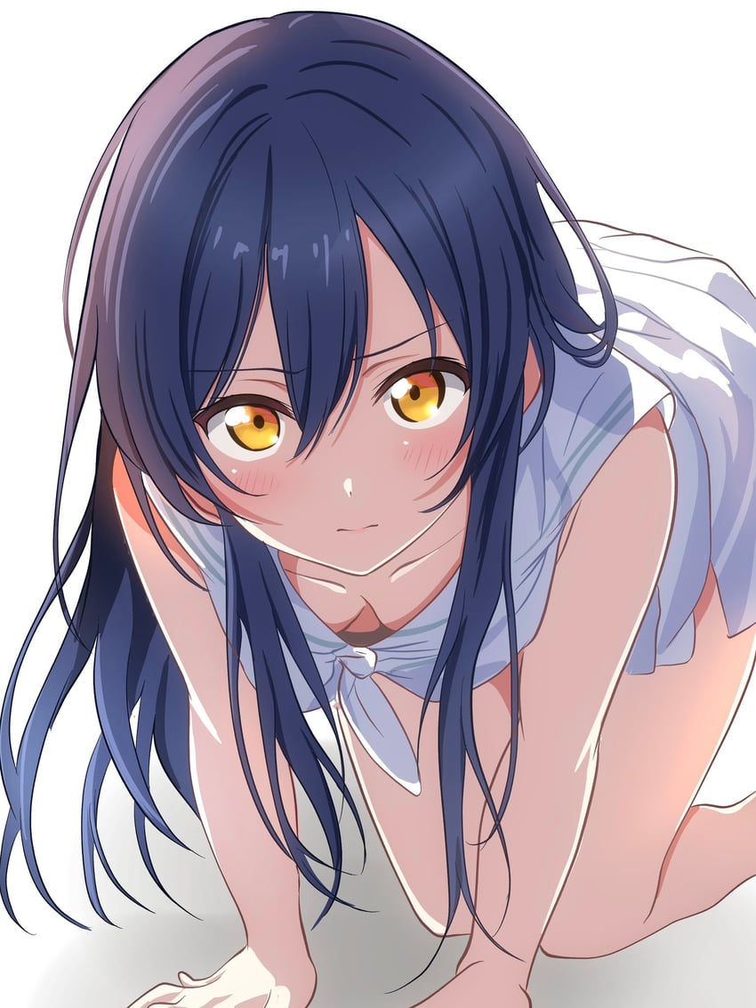 sonoda umi (love live! and 1 more) drawn by borgbutler