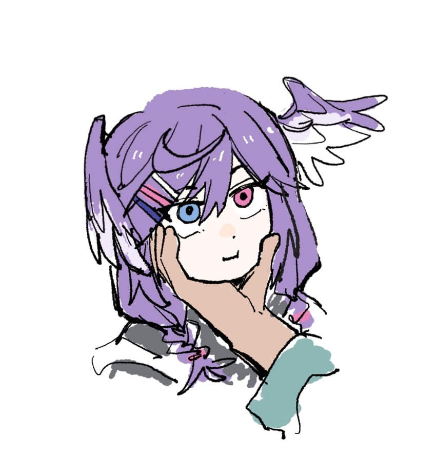 selen tatsuki and bonnivier pranaja (nijisanji and 1 more) drawn by oy97oy