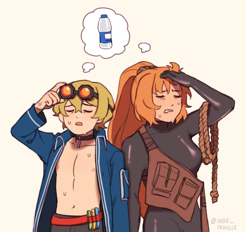 ishmael and sinclair (project moon and 1 more) drawn by 100000feuille