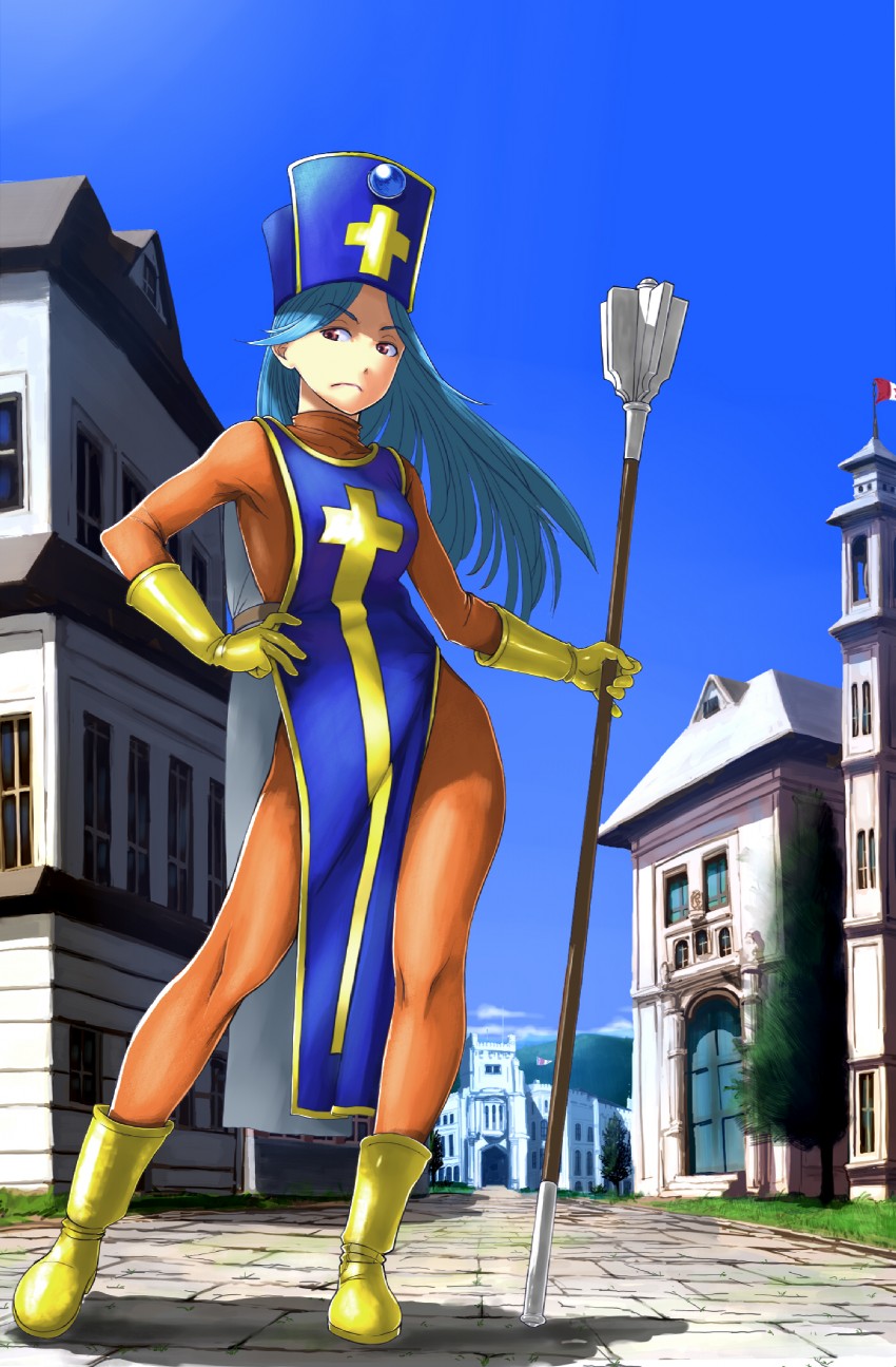 priest (dragon quest and 1 more) drawn by twinpoo