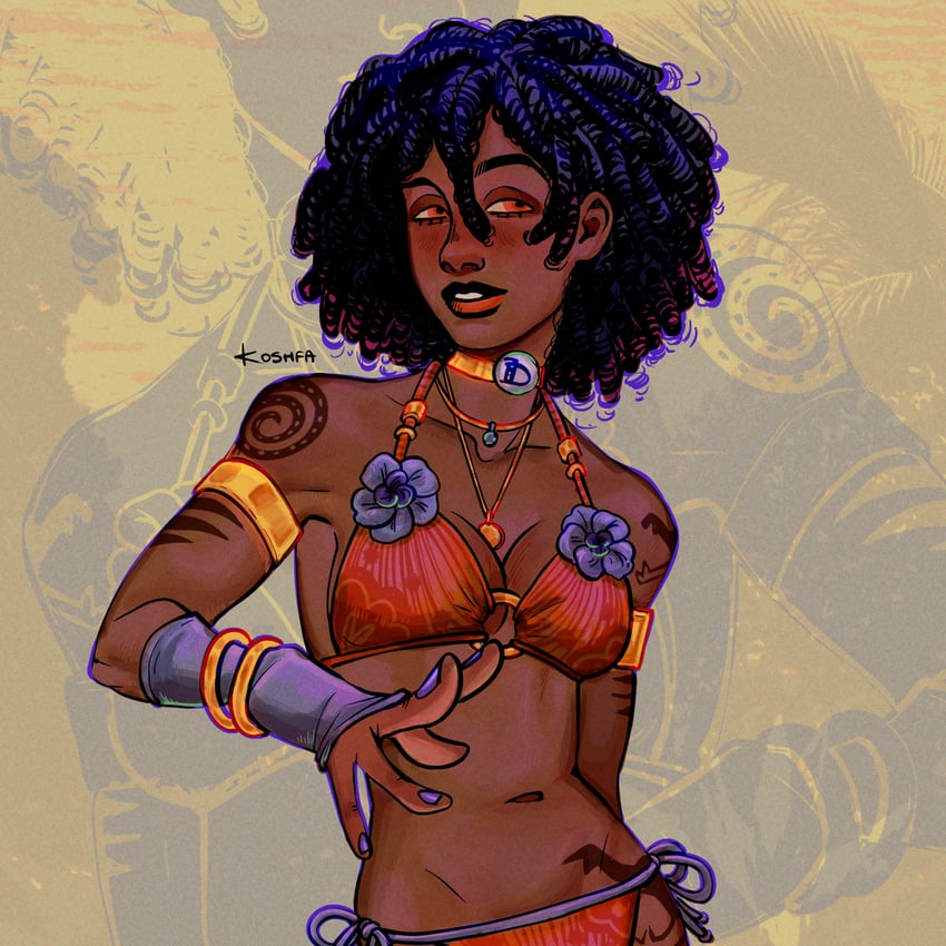 dragona joestar (jojo no kimyou na bouken and 1 more) drawn by koshfa