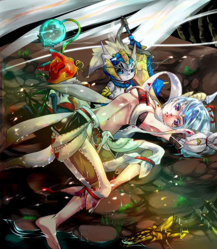 monster hunter (monster hunter and 1 more) drawn by rathke