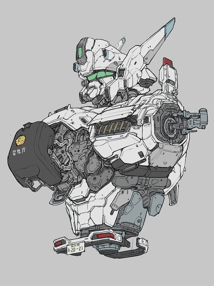 av-98 ingram (kidou keisatsu patlabor) drawn by cho_yonghee