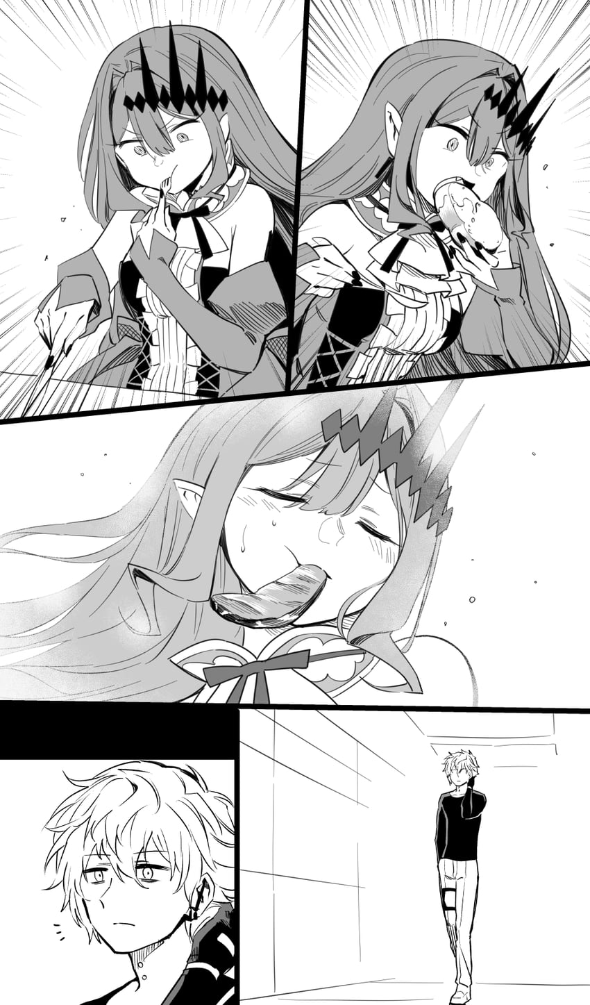 baobhan sith and kadoc zemlupus (fate and 1 more) drawn by hirunagi