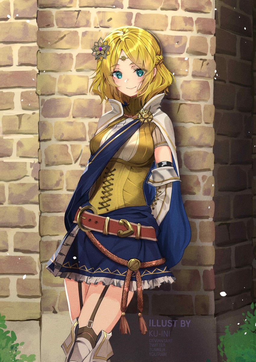 lianna (fire emblem and 1 more) drawn by ku-ini