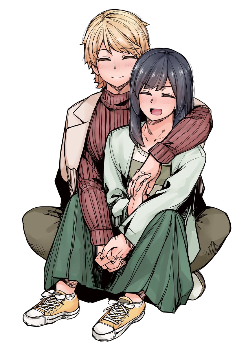 rindou hazuki and akizakura iori (ikemen joshi to josou danshi) drawn by tadd_(tatd)