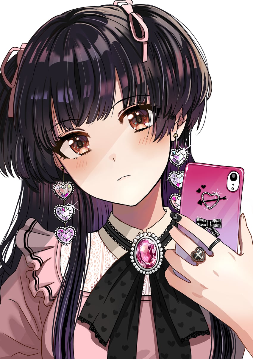mayuzumi fuyuko (idolmaster and 1 more) drawn by machi_(xvhm7833)