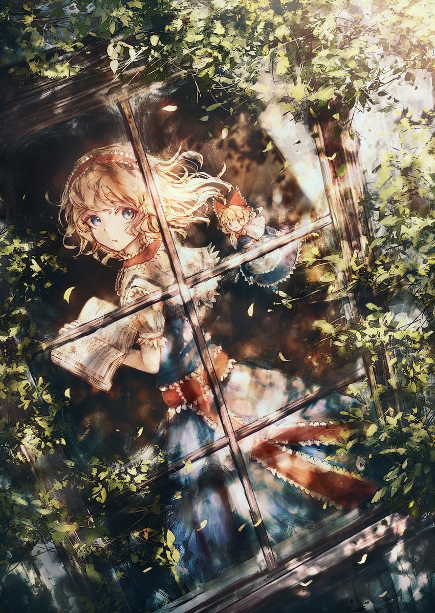 alice margatroid and shanghai doll (touhou) drawn by tonan_(l0l0l0l0l0l)