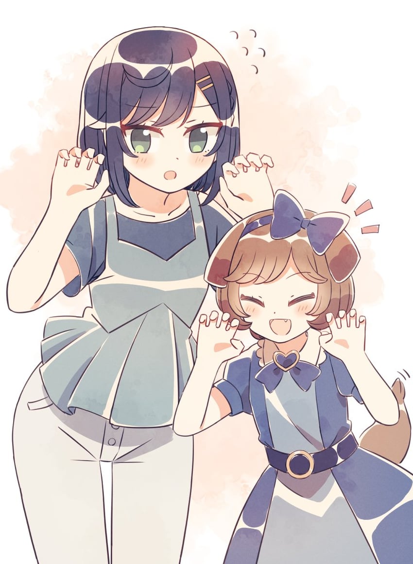 fuwa kokone and pam-pam (precure and 1 more) drawn by yairon0315