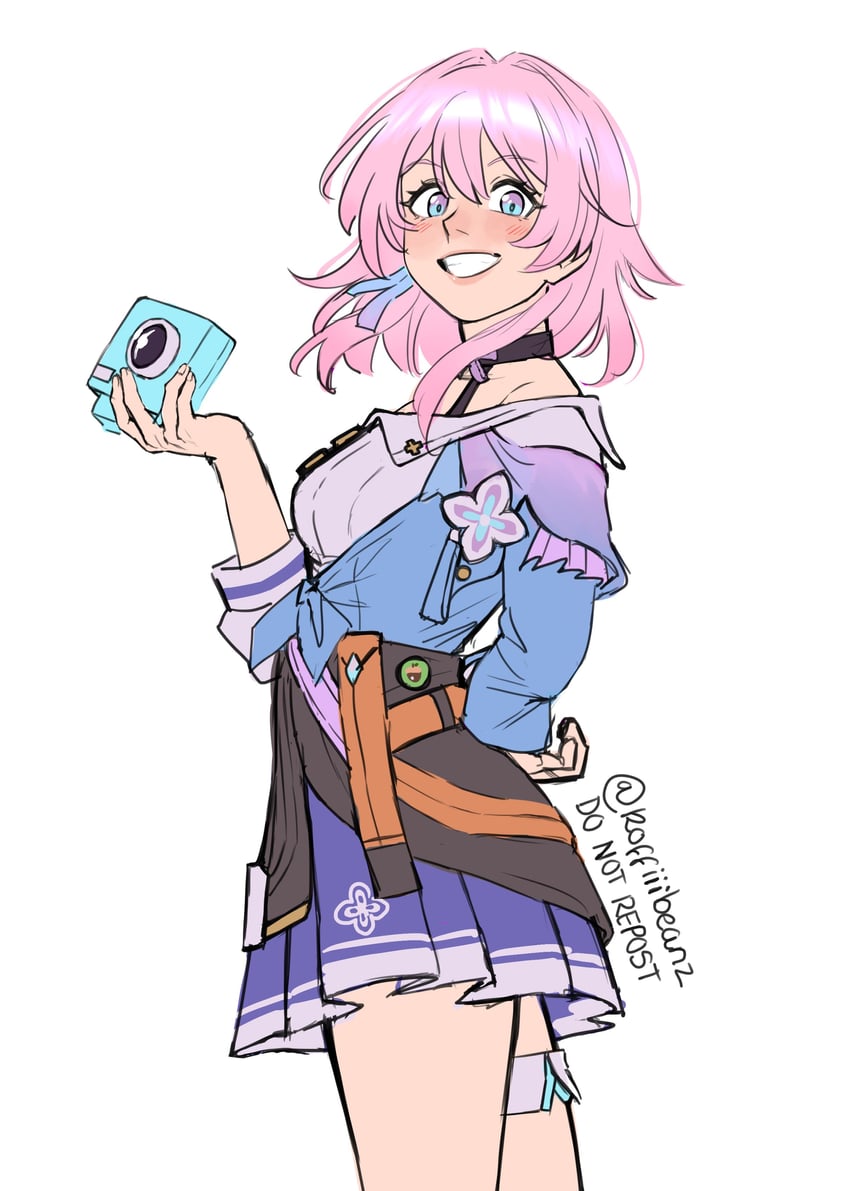 march 7th (honkai and 1 more) drawn by koffiiibeanz
