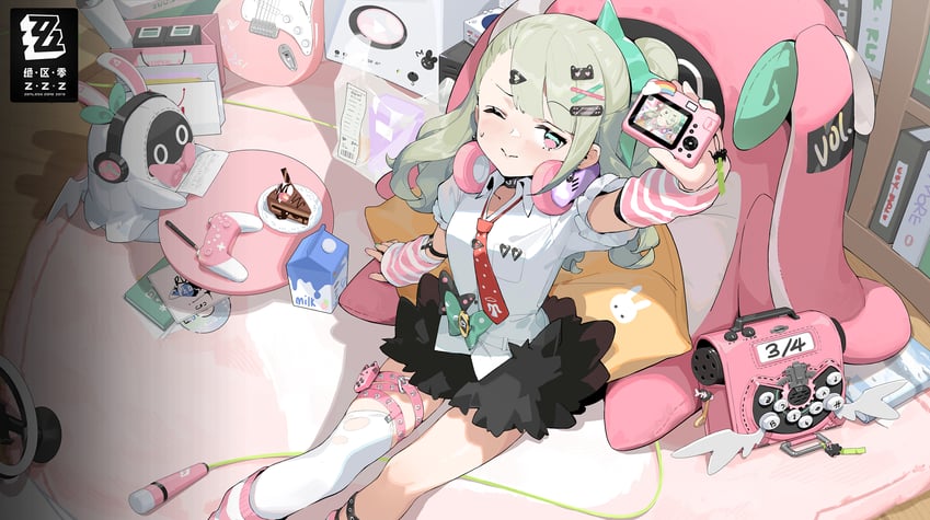 chinatsu remiel (zenless zone zero) drawn by qiqiu_xiao_gou_de_bianli_dian