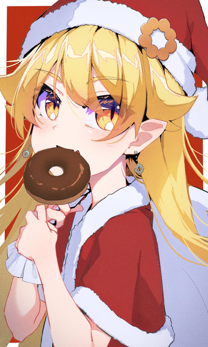 oshino shinobu (monogatari and 1 more) drawn by thomas_(aoakumasan)