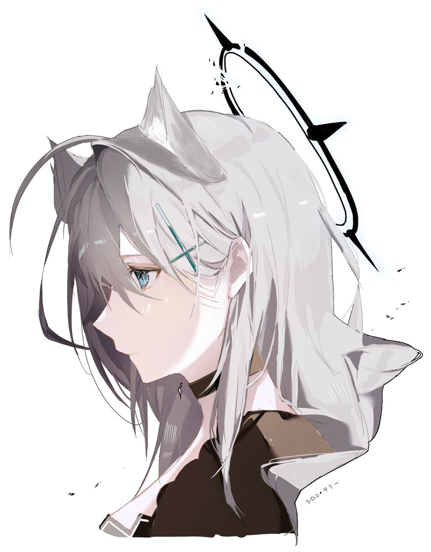 shiroko and shiroko terror (blue archive) drawn by miyabi_(inarizushi)