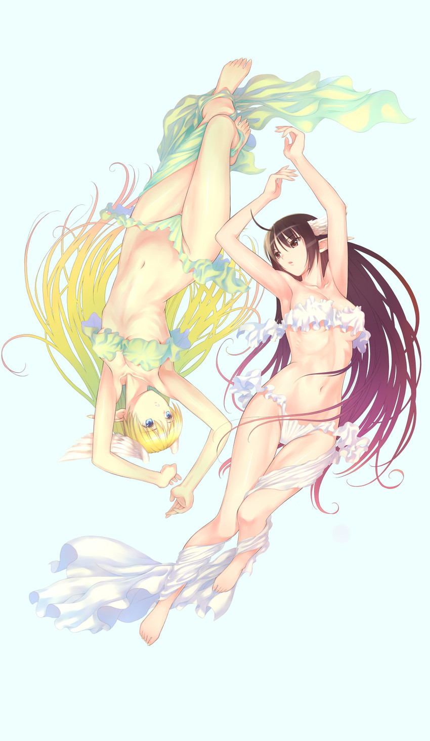 xecty ein and elwing (shining and 2 more) drawn by hitomilook